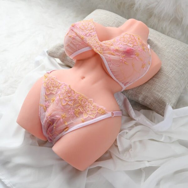 T341-17.6lb Hot Lady Real Texture Sex Doll Torso with Full Buttocks - Image 12