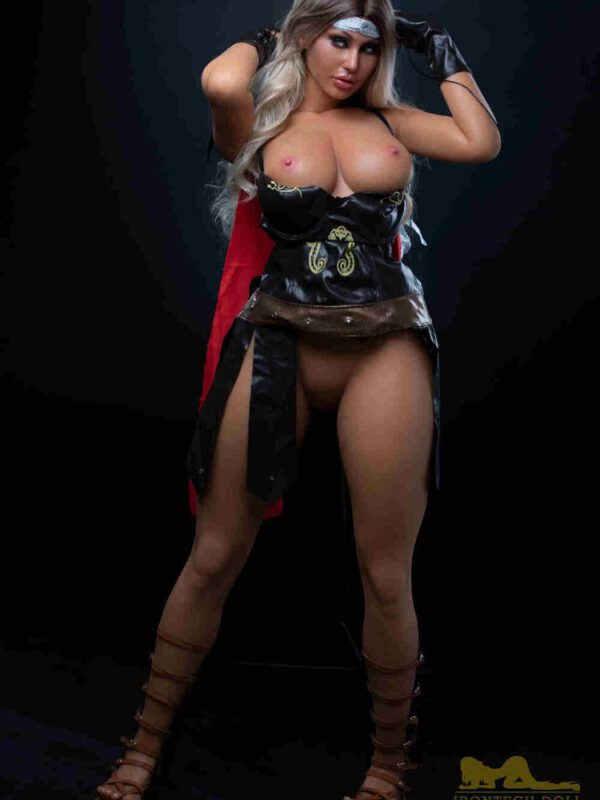 F1245-164cm F Cup Hedy Warrior Big Boobs Silicone Sex Doll｜Irontech Doll - Image 4