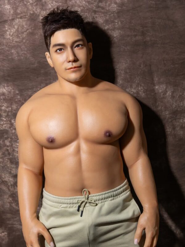 F4619-170cm/5ft7-44kg Femboy Full Size Sex With Silicone Male Sex Doll | Qita doll - Image 3