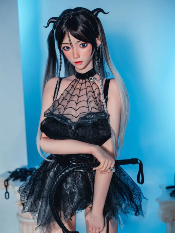 F7132-163cm(5.4ft)-35kg 2.1 B Cup Asian Real TPE body+silicon head flat chest Chinese Sex Doll｜Bezlya Doll - Image 7