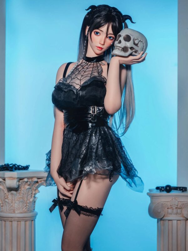 F7132-163cm(5.4ft)-35kg 2.1 B Cup Asian Real TPE body+silicon head flat chest Chinese Sex Doll｜Bezlya Doll - Image 17