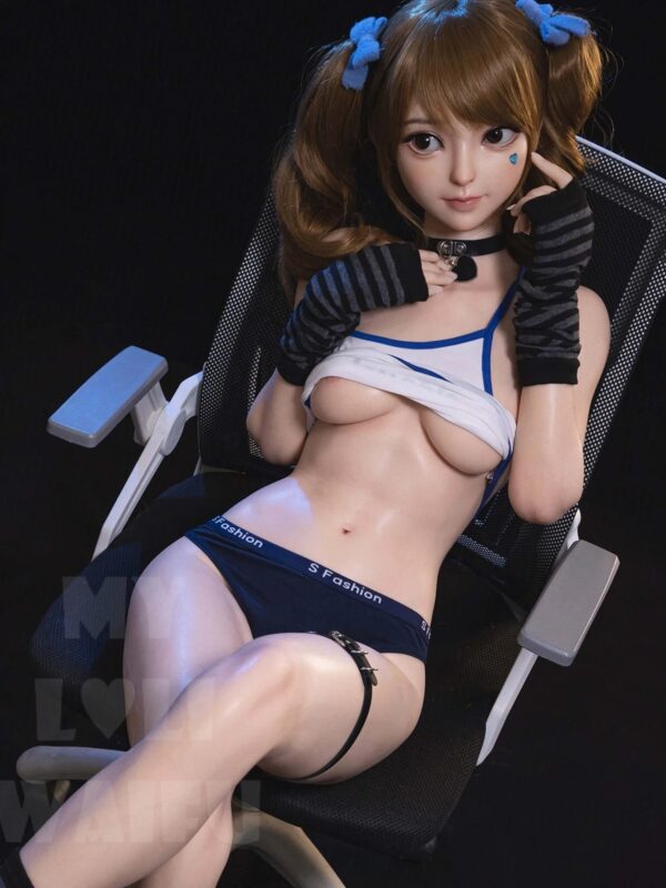 F7039—150cm/4ft9(27kg) B Cup Ali ROS Anime Silicone  Asian Sex Doll Gel Breasts|MLW Doll - Image 6