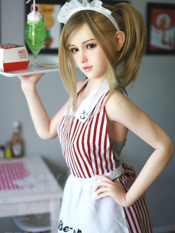 F7040—150cm/4ft9(27kg) B Cup Arisa ROS Anime Silicone  Asian Sex Doll Gel Breasts|MLW Doll