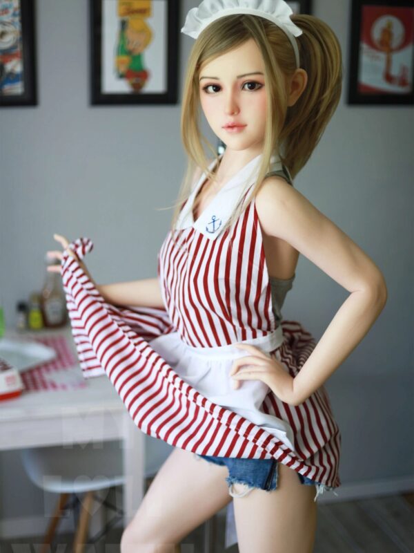F7040—150cm/4ft9(27kg) B Cup Arisa ROS Anime Silicone  Asian Sex Doll Gel Breasts|MLW Doll - Image 9