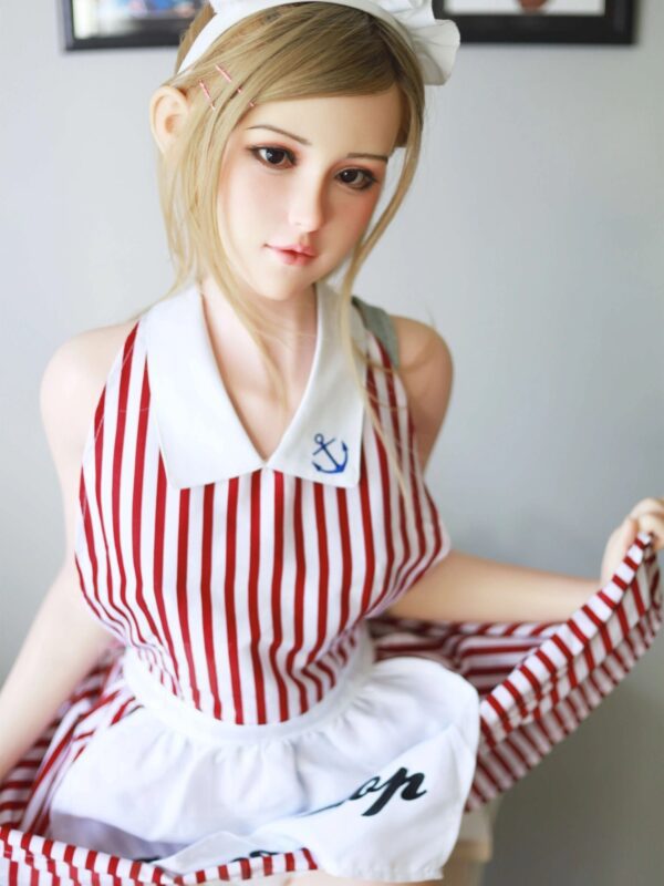 F7040—150cm/4ft9(27kg) B Cup Arisa ROS Anime Silicone  Asian Sex Doll Gel Breasts|MLW Doll - Image 2