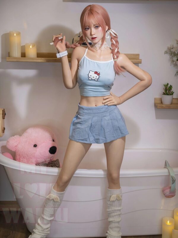 F7041—150cm/4ft9(27kg) B Cup Mia ROS Anime Silicone  Chinese Sex Doll Gel Breasts|MLW Doll - Image 11