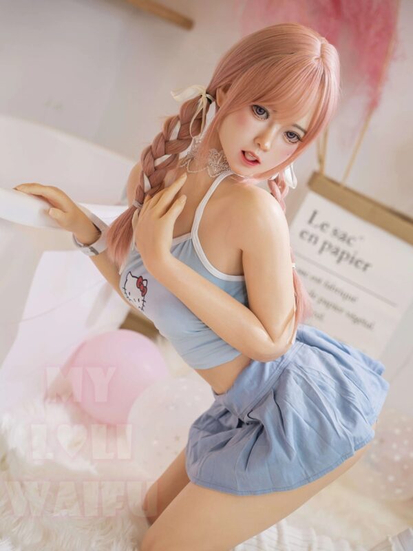 F7041—150cm/4ft9(27kg) B Cup Mia ROS Anime Silicone  Chinese Sex Doll Gel Breasts|MLW Doll - Image 9