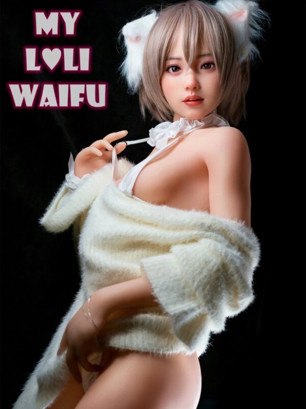 F7043—150cm/4ft9(27kg) B Cup Mia ROS Anime Silicone head TPE body Chinese Sex Doll Gel Breasts|MLW Doll - Image 6