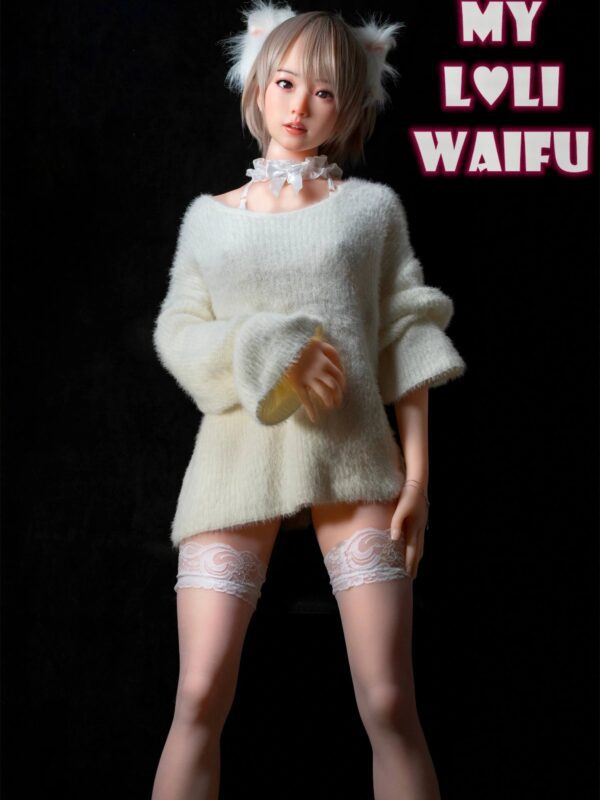 F7043—150cm/4ft9(27kg) B Cup Mia ROS Anime Silicone head TPE body Chinese Sex Doll Gel Breasts|MLW Doll