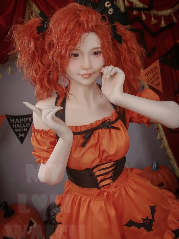 F7045—150cm/4ft9(27kg) B Cup  ROS All Saints' Day  TPE  Chinese Sex Doll Gel Breasts|MLW Doll - Image 12