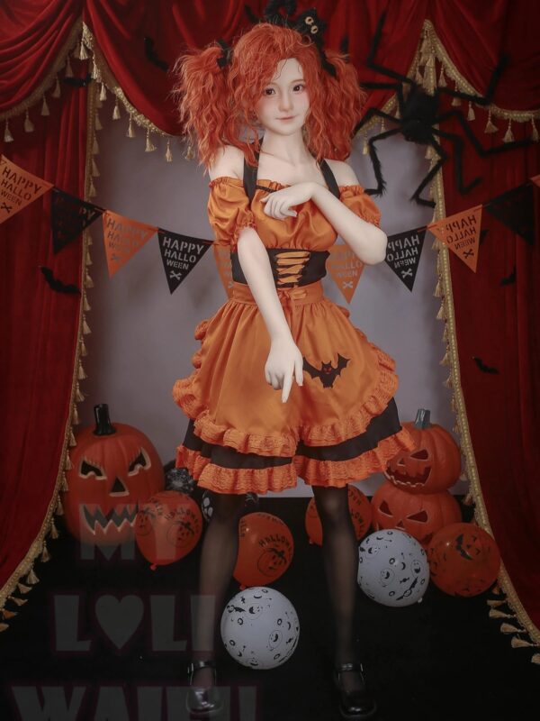 F7045—150cm/4ft9(27kg) B Cup  ROS All Saints' Day  TPE  Chinese Sex Doll Gel Breasts|MLW Doll - Image 11