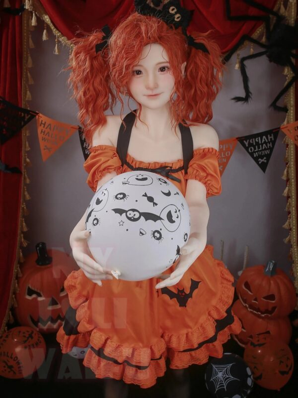 F7045—150cm/4ft9(27kg) B Cup  ROS All Saints' Day  TPE  Chinese Sex Doll Gel Breasts|MLW Doll - Image 7