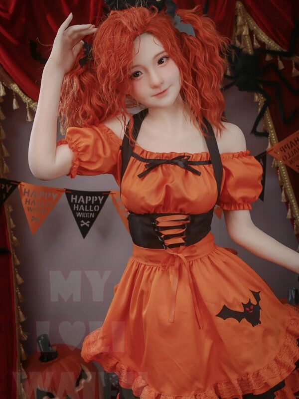 F7045—150cm/4ft9(27kg) B Cup  ROS All Saints' Day  TPE  Chinese Sex Doll Gel Breasts|MLW Doll - Image 6