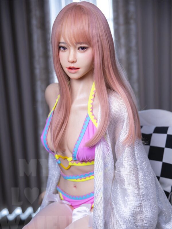 F7048—150cm/4ft9(27kg) B Cup Mia ROS Anime Silicone  European Sex Doll Gel Breasts|MLW Doll - Image 8