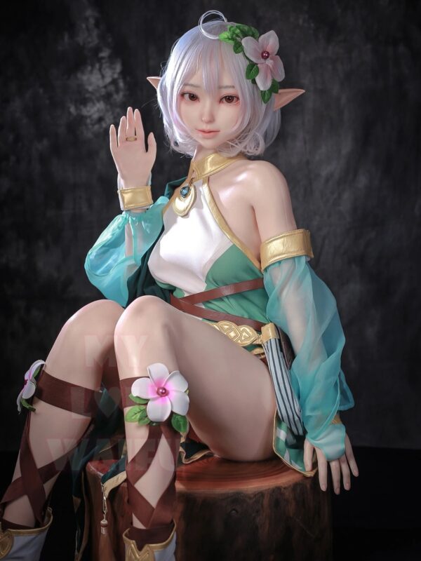 F7056—150cm/4ft9(27kg) B Cup Hatsuka ROS Anime Silicone Japanese Sex Doll Gel Breasts|MLW Doll - Image 9