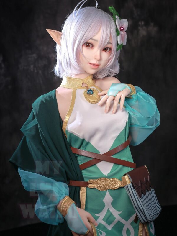 F7056—150cm/4ft9(27kg) B Cup Hatsuka ROS Anime Silicone Japanese Sex Doll Gel Breasts|MLW Doll - Image 6