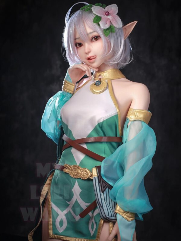 F7056—150cm/4ft9(27kg) B Cup Hatsuka ROS Anime Silicone Japanese Sex Doll Gel Breasts|MLW Doll - Image 5