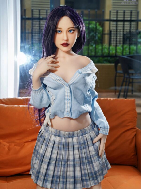 F7096-150cm/4ft9-29kg B Cup TPE Sexual flat chest  European Sex Doll｜Castle Doll