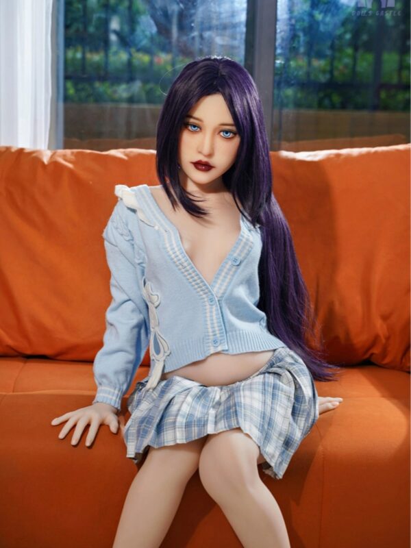 F7096-150cm/4ft9-29kg B Cup TPE Sexual flat chest  European Sex Doll｜Castle Doll - Image 12