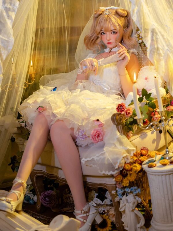 F7128-156cm(5.12ft)-29.7kg 2.1 B Cup Robot Silicone Head Adult Asian Sex Doll｜Bezlya Doll - Image 11
