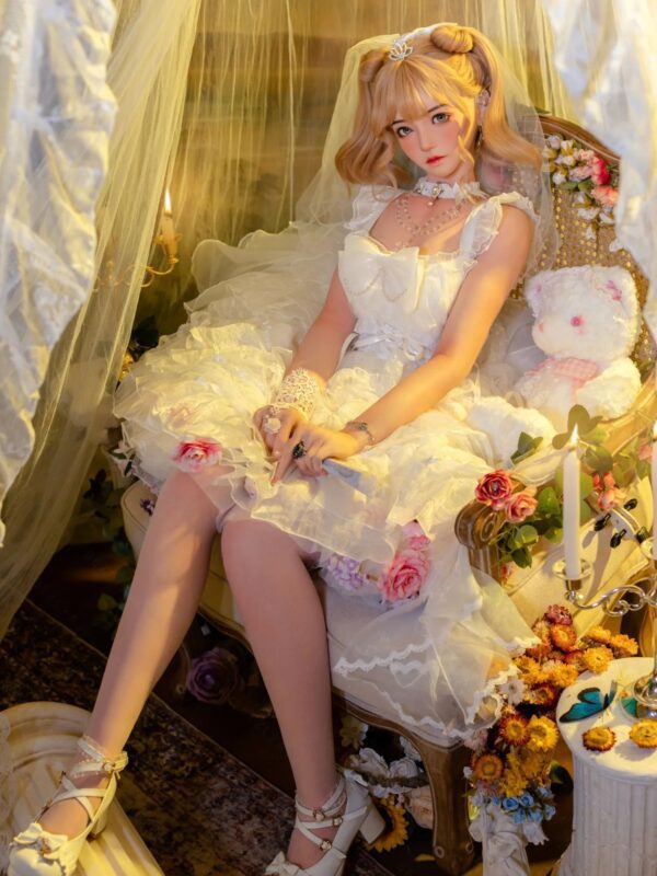 F7128-156cm(5.12ft)-29.7kg 2.1 B Cup Robot Silicone Head Adult Asian Sex Doll｜Bezlya Doll - Image 13