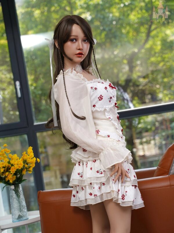 F7143-158cm/5ft2-27kg B Cup Silicon Sexual flat chest Asian Sex Doll｜Castle Doll - Image 12