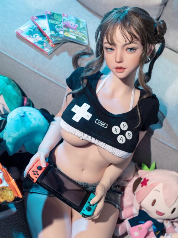 F7156-155Mcm(5.1ft)-38kg 2.2cf E Cup Mini ROS Silicone Asian Anime celebrity Sex Doll｜Bezlya Doll - Image 15