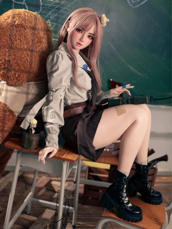 F7148-155Rcm(5.12ft)-32.5kg 2.1 A Cup Robot Silicone Head Adult Asian Sex Doll｜Bezlya Doll - Image 5