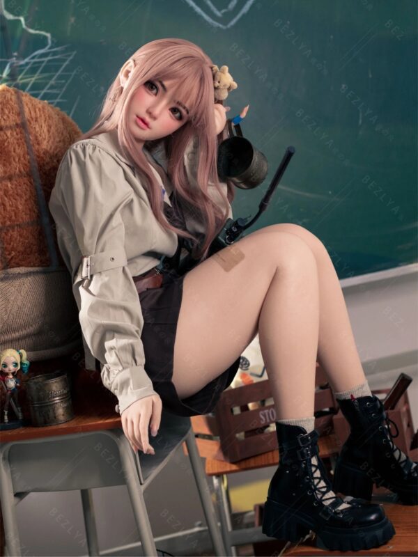 F7148-155Rcm(5.12ft)-32.5kg 2.1 A Cup Robot Silicone Head Adult Asian Sex Doll｜Bezlya Doll - Image 6