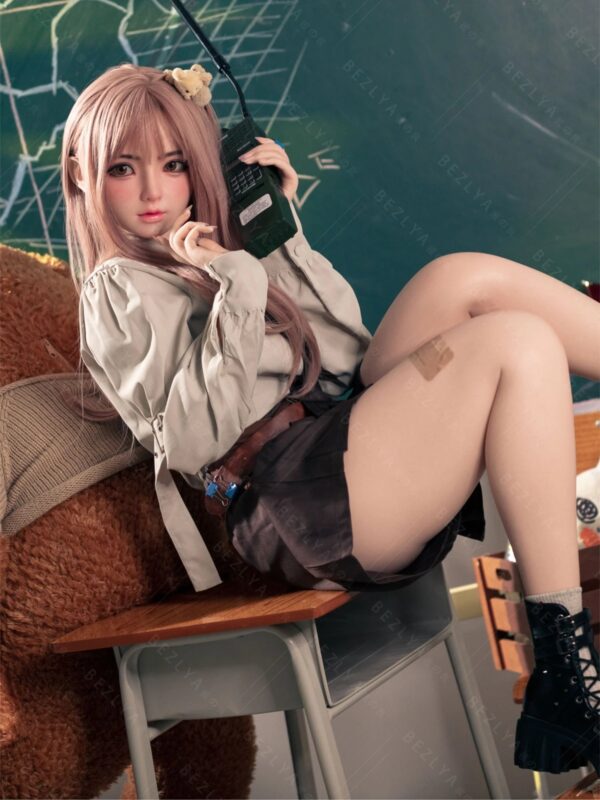 F7148-155Rcm(5.12ft)-32.5kg 2.1 A Cup Robot Silicone Head Adult Asian Sex Doll｜Bezlya Doll - Image 7