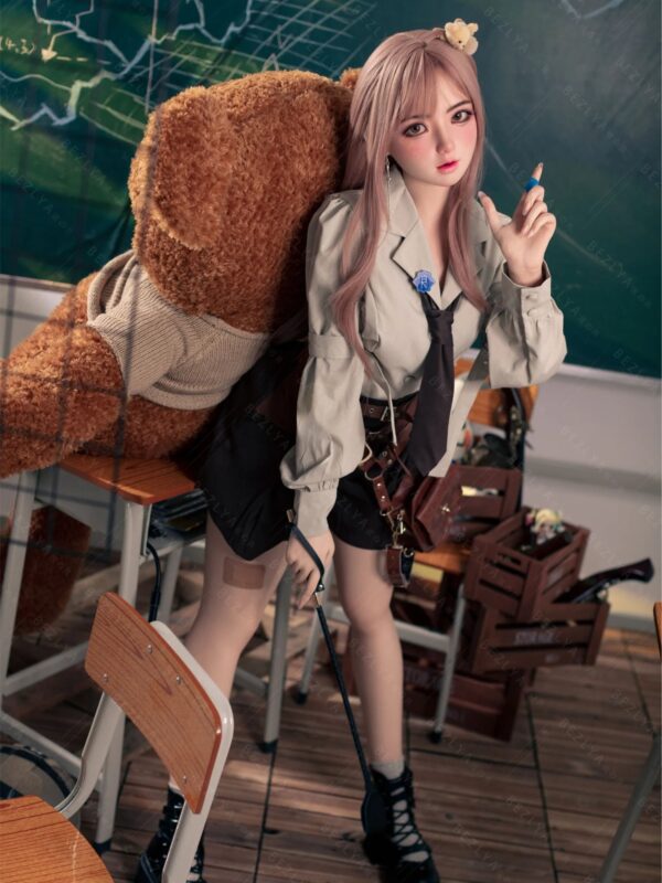 F7148-155Rcm(5.12ft)-32.5kg 2.1 A Cup Robot Silicone Head Adult Asian Sex Doll｜Bezlya Doll - Image 9