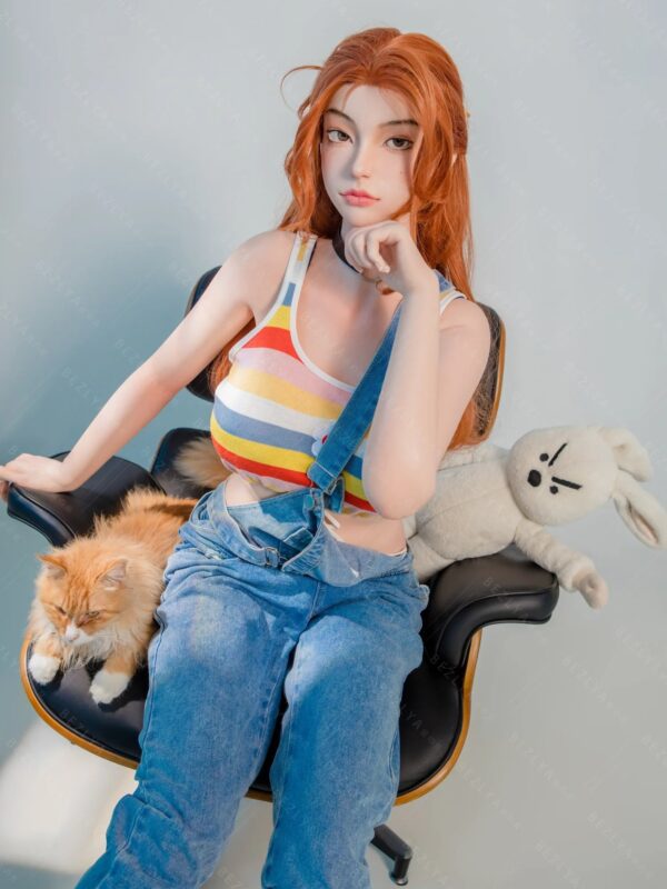 F7150-163cm(5.4ft)-35kg 2.1 B Cup Asian Real TPE body+silicon head small breast Chinese Sex Doll｜Bezlya Doll - Image 7