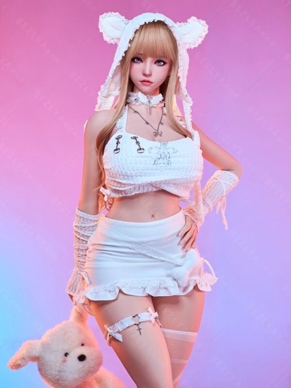 F7154-155Mcm(5.1ft)-38kg 2.2cf E Cup Mini ROS Silicone Asian Anime celebrity Sex Doll｜Bezlya Doll - Image 11