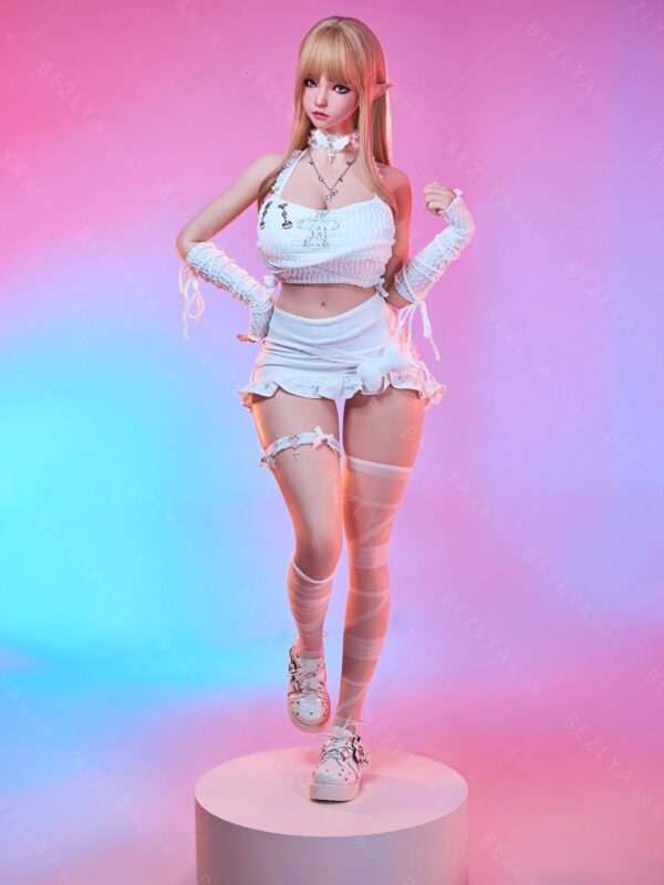 F7154-155Mcm(5.1ft)-38kg 2.2cf E Cup Mini ROS Silicone Asian Anime celebrity Sex Doll｜Bezlya Doll - Image 13