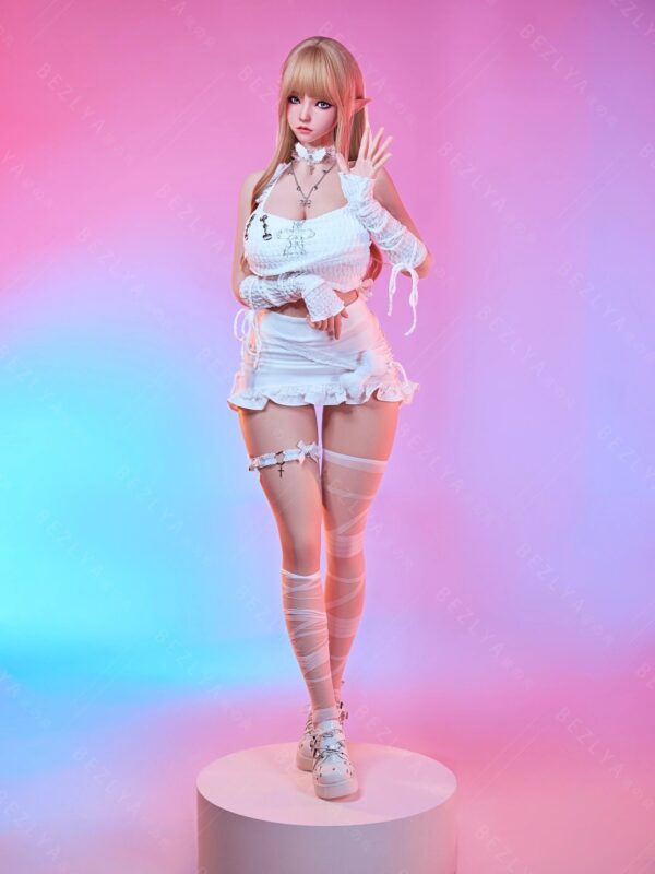 F7154-155Mcm(5.1ft)-38kg 2.2cf E Cup Mini ROS Silicone Asian Anime celebrity Sex Doll｜Bezlya Doll - Image 14