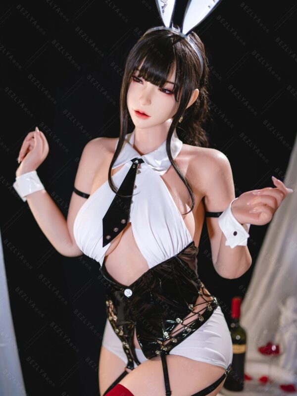 F7158-162cm(5.4ft)-39.5kg 2.2u B Cup Asian Real ROS Silicone flat chest Chinese Sex Doll｜Bezlya Doll - Image 5