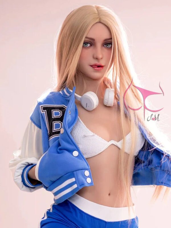 F1049-159cm(5.2ft) A Cup Eudora TPE Sex Doll Flat Chest【IN STOCK USA & EUROPE】｜Fun West Doll - Image 8