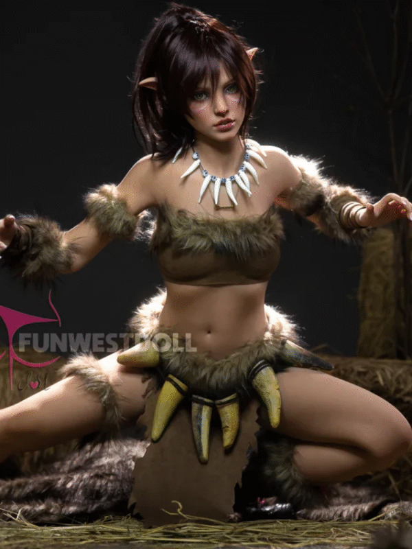 F2225-159cm-37kg A Cup Fantasy Kylie Cosplay Elf  Alien Anime TPE Sex Doll｜Fun West Doll - Image 10