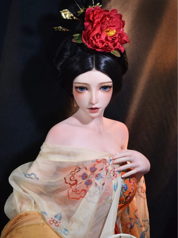 F4659-150cm/5ft Full Silicone Sexy Anime Woman Brunette Chinese Sex Doll Review | Elsa Babe - Image 12