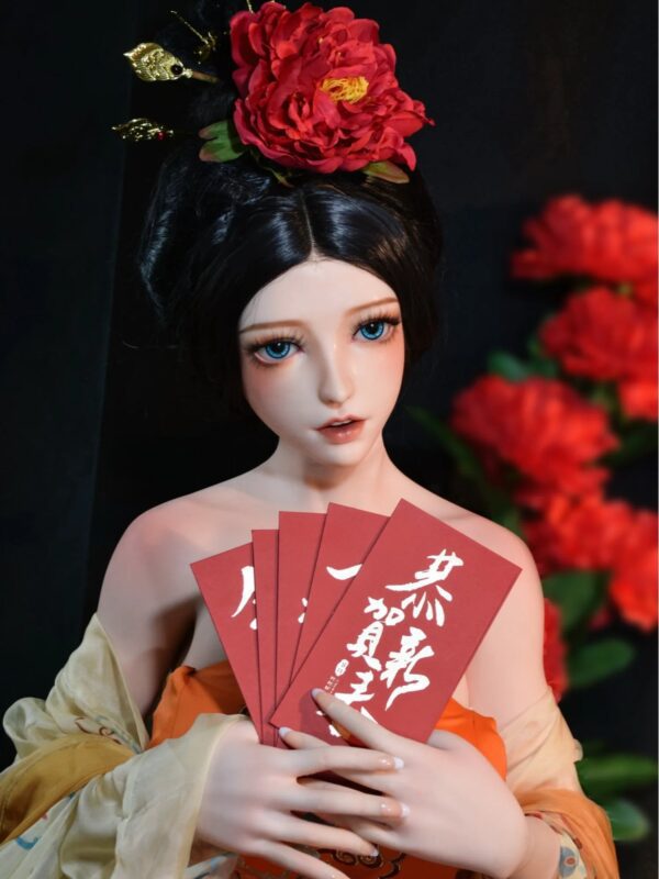 F4659-150cm/5ft Full Silicone Sexy Anime Woman Brunette Chinese Sex Doll Review | Elsa Babe - Image 7