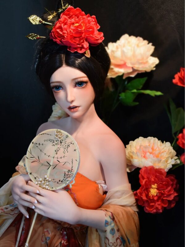 F4659-150cm/5ft Full Silicone Sexy Anime Woman Brunette Chinese Sex Doll Review | Elsa Babe - Image 5