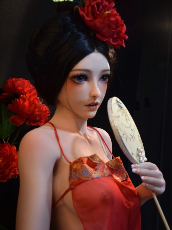 F4659-150cm/5ft Full Silicone Sexy Anime Woman Brunette Chinese Sex Doll Review | Elsa Babe - Image 10