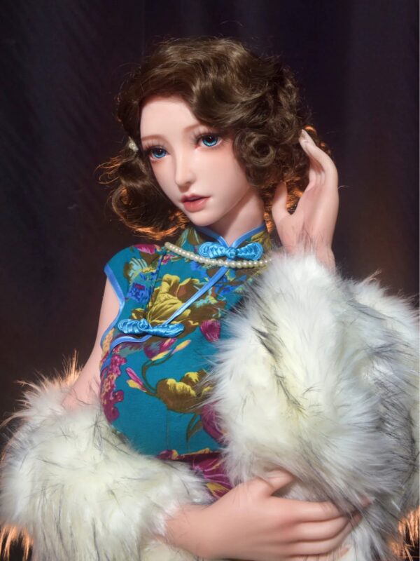 F1519-150cm/5ft Full Silicone Sexy Anime Woman Brunette Chinese Sex Doll Review | Elsa Babe - Image 5