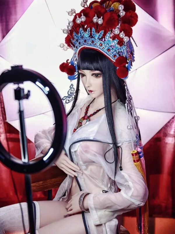F1535-165cm/5ft4-34.7kg Full Silicone Fantasy Anime Sex Dolls | Elsa Babe - Image 3