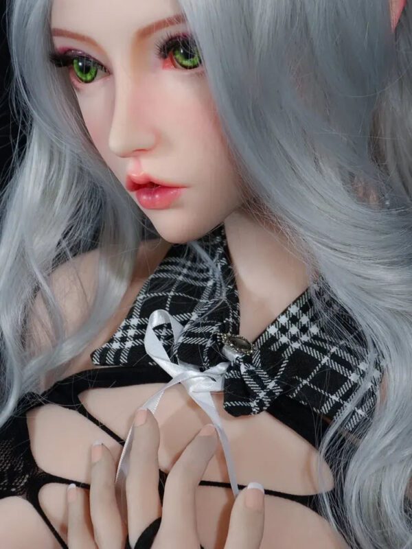 F1537-165cm(5ft4 ) Fantasy Full Silicone Sexy Anime Sex Dolls|Elsa Babe - Image 2