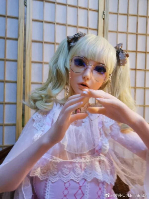 F1538-165cm(5ft4) Fantasy Full Silicone Sexy Anime Sex Dolls |Elsa Babe - Image 9