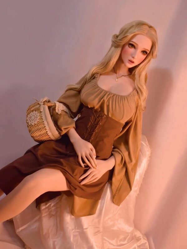 F1544-Elsa Babe-165cm/5ft4 Full Silicone Sexy Anime Sex Dolls - Image 4