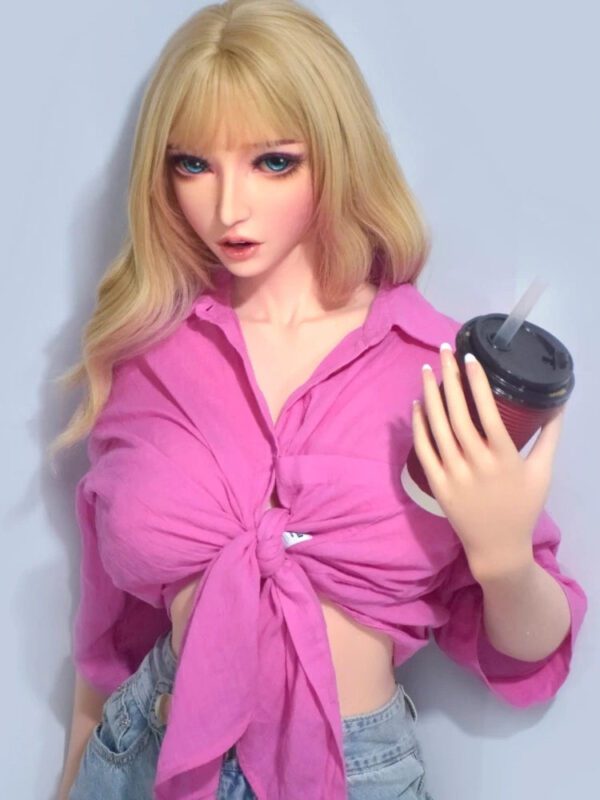 F1545-Elsa Babe-165cm/5ft4 Full Silicone Sexy Anime Sex Dolls - Image 4