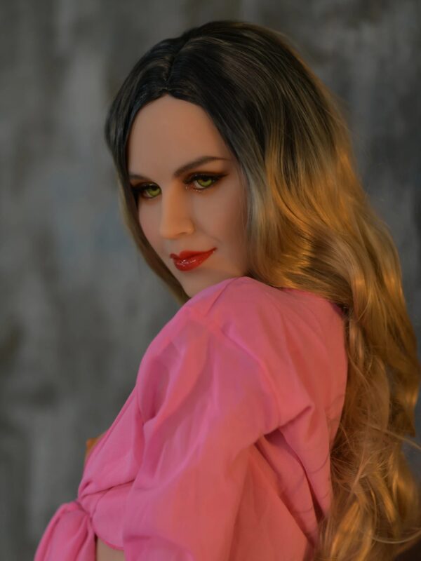 F3876-166cm/5ft5 A Cup Light Yellow Eyes TPE Sex Doll | HR Doll - Image 7