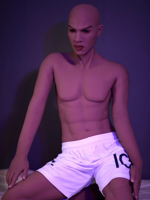 F4621-167cm/5ft6-47kg Femboy Full Size Sex With TPE Male Sex Doll | HR doll - Image 5
